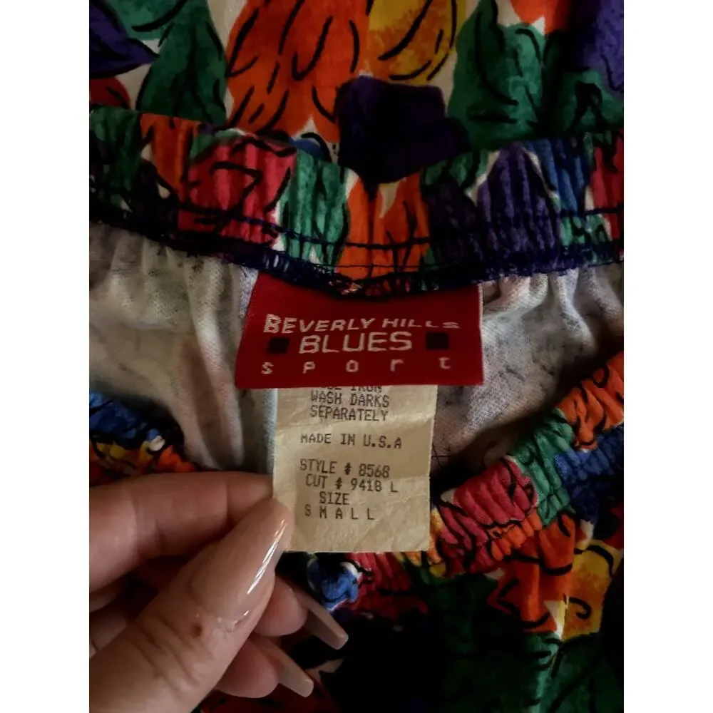 Vintage Beverly Hills Blues Sport Shorts
